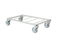 Bundramme m/100 mm hjul, lang